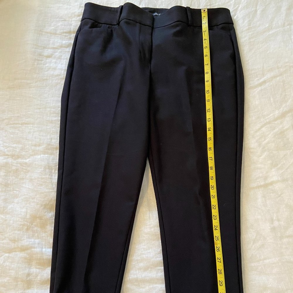 Loft Black Julie Skinny pants, sz 10
